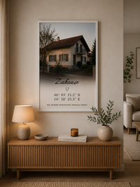 Personalisierte Bilder mit Ihrem Foto und Ihren Koordinaten