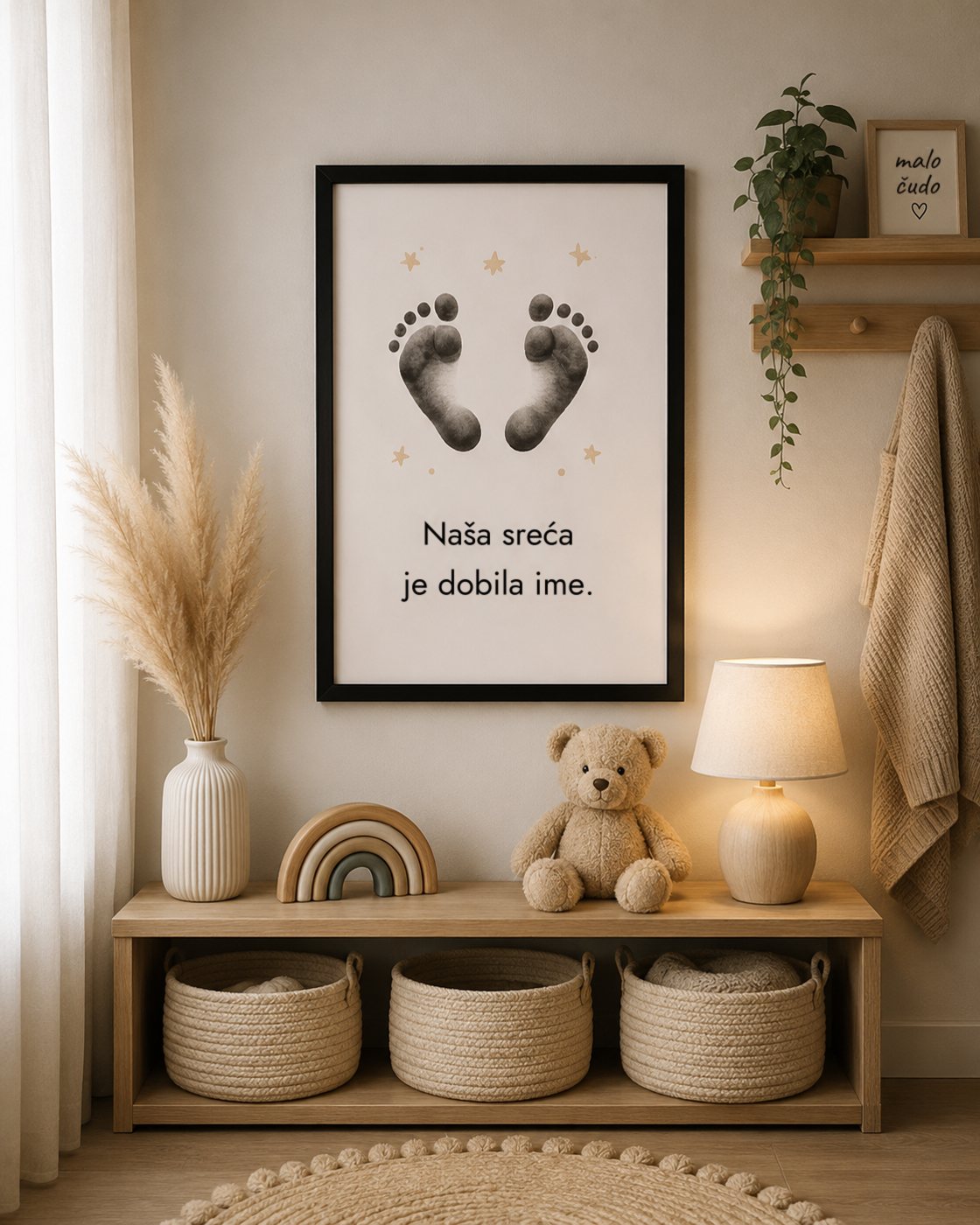 Dobro došlo, malo čudo: slika za rođenje djeteta